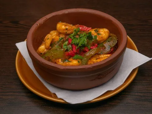 Pan Fried Prawn Starter