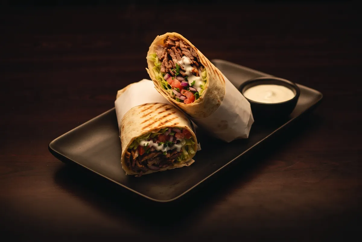 Lamb Shawarma Wrap