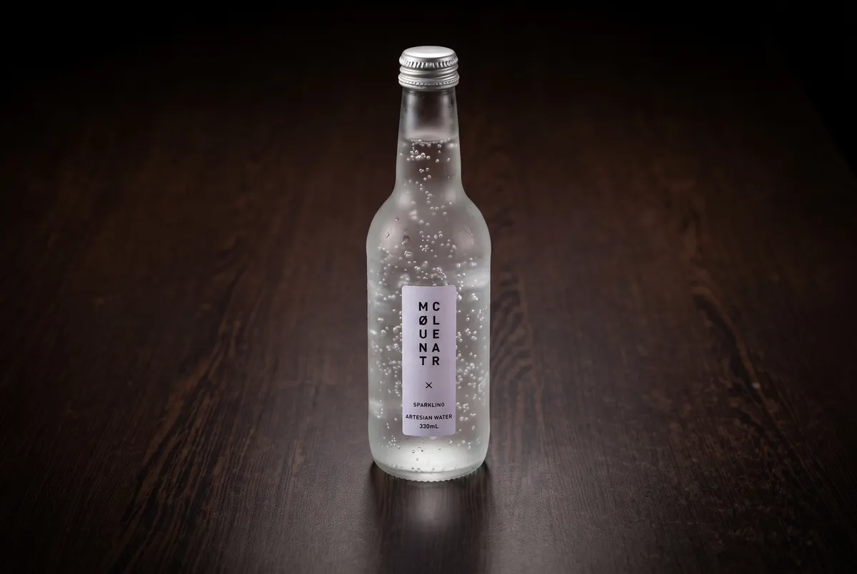 Sparkling Water Bottle
