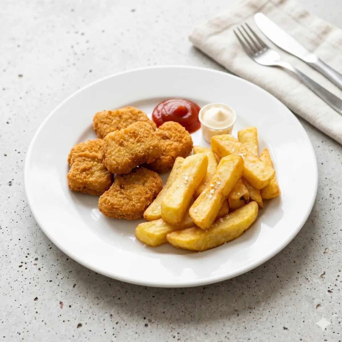 4 Chicken Nuggets & Chips