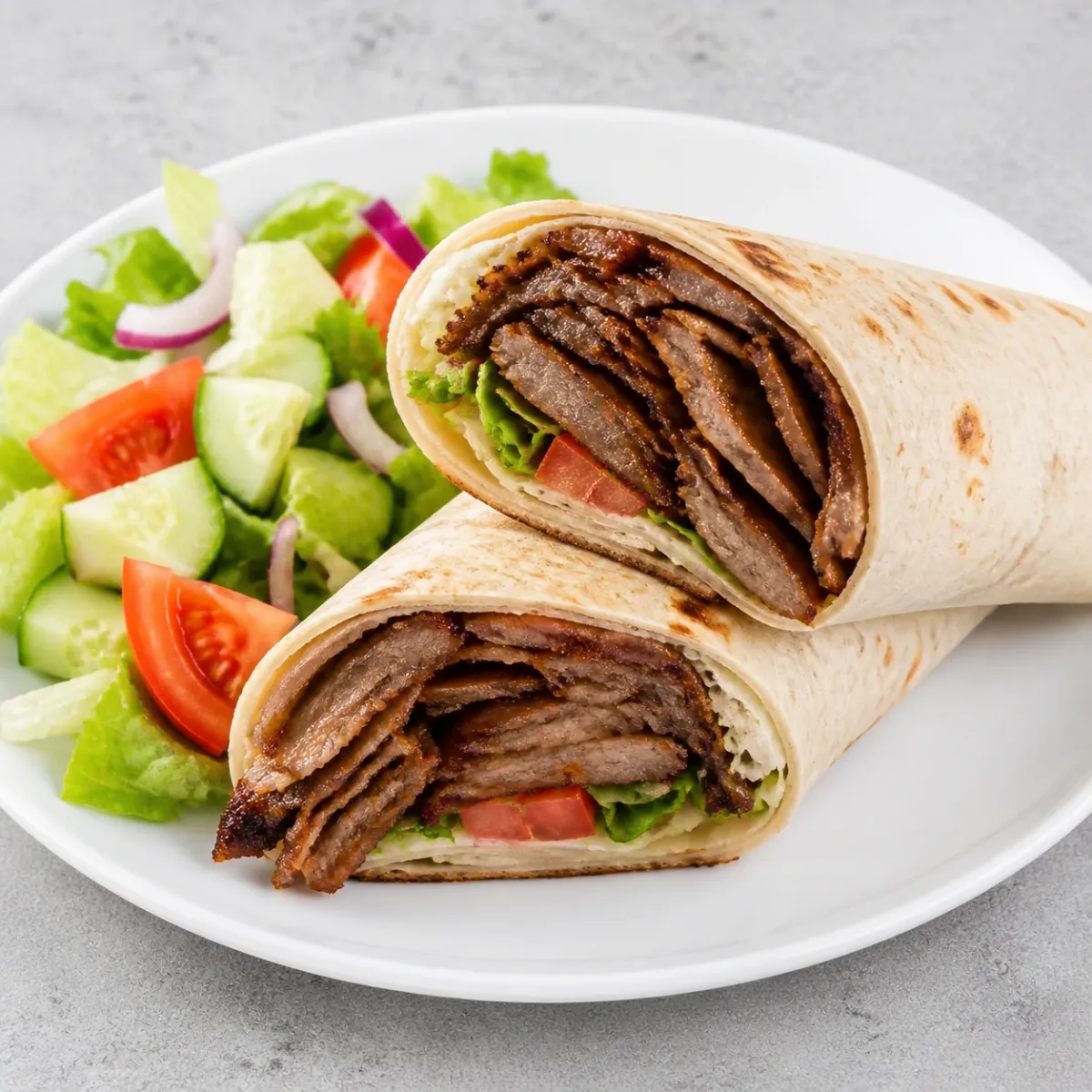 Lamb Doner Wrap