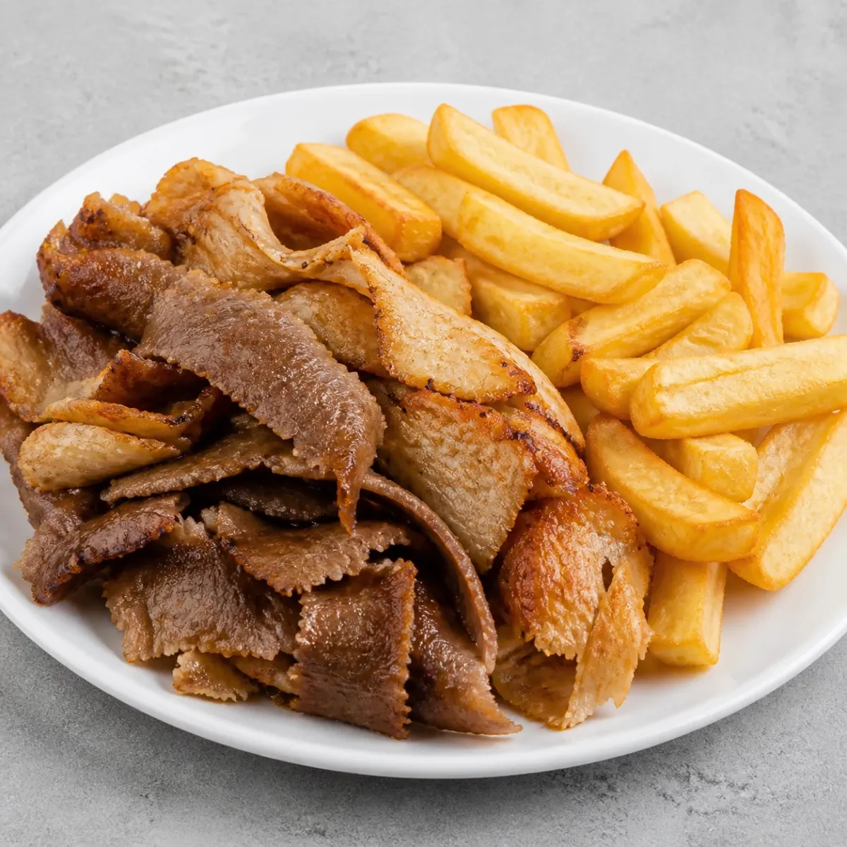 Option 3 - Doner Meat & Chips (Small)